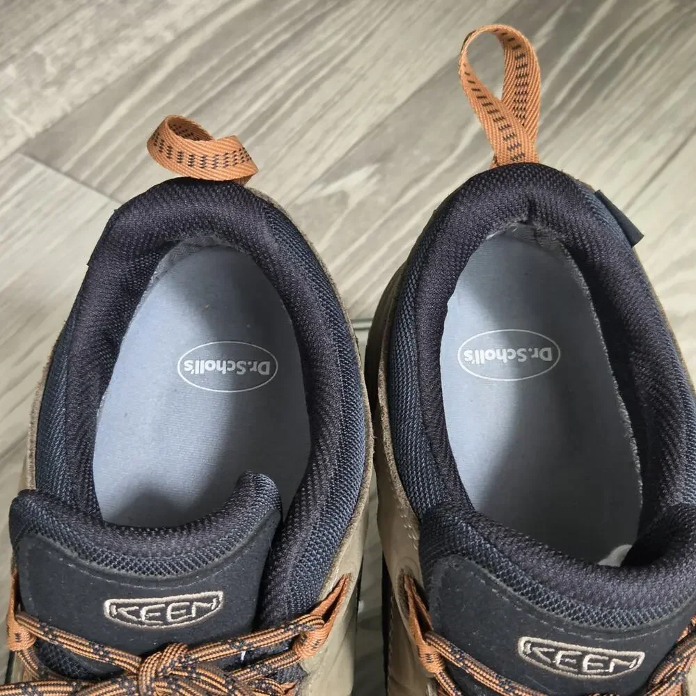 KEEN Targhee IV Men's 13 Waterproof Hiking Shoes, Sea Turtle/Roasted Pecan Color